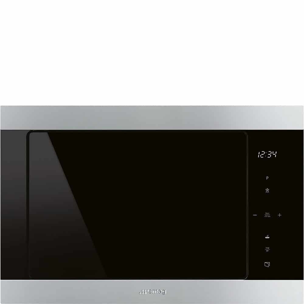 חבילת SMEG 6: תנור בנוי + מיקרוגל מובנה (נירוסטה) – תמונה 2